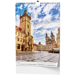 Nástěnný kalendář A3 - Praha