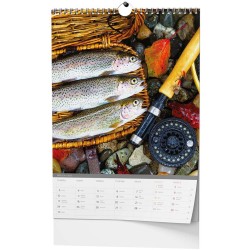 Nástěnný kalendář A3 - Rybářský