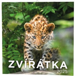 Nástěnný kalendář - Poznámkový - Zvířátka