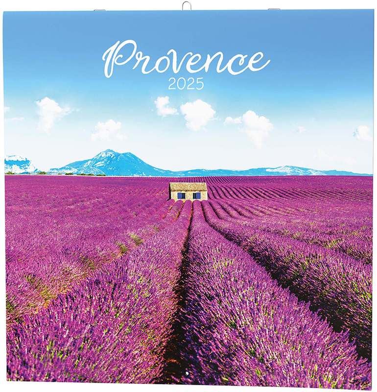 Nástěnný kalendář - Poznámkový - Provence