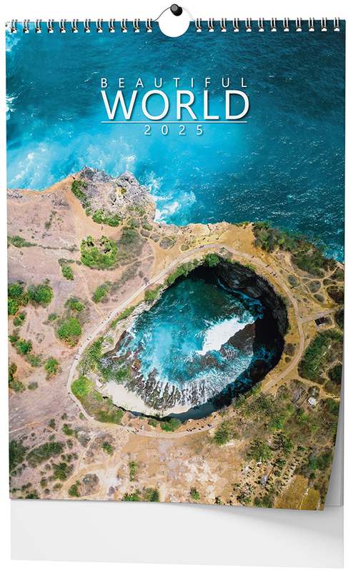 Nástěnný kalendář A3 - Beautiful world