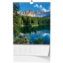 Nástěnný kalendář A3 - Alpy