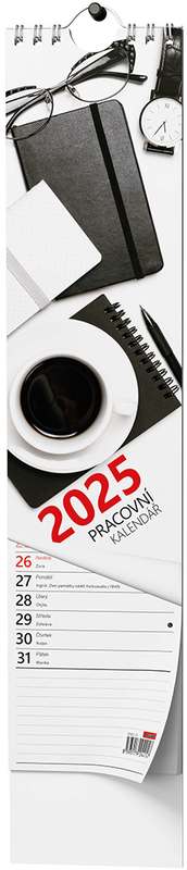 Nástěnný kalendář - Kravata - Pracovní