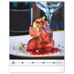 Nástěnný kalendář Gourmet 2024, 48 x 56 cm