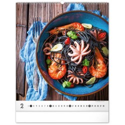 Nástěnný kalendář Gourmet 2024, 48 x 56 cm