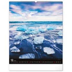 Nástěnný kalendář Energie 2024, 48 x 56 cm