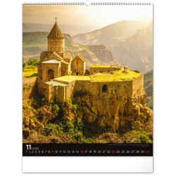 Nástěnný kalendář Energie 2024, 48 x 56 cm