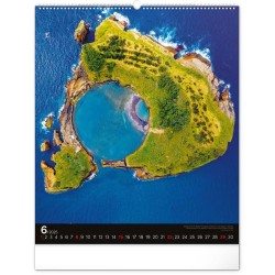 Nástěnný kalendář Energie 2024, 48 x 56 cm