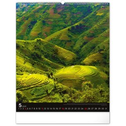 Nástěnný kalendář Energie 2024, 48 x 56 cm