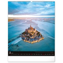 Nástěnný kalendář Energie 2024, 48 x 56 cm