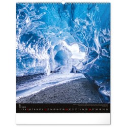 Nástěnný kalendář Energie 2024, 48 x 56 cm