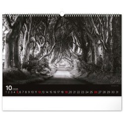 Nástěnný kalendář Snová krajina 2024, 48 x 33 cm