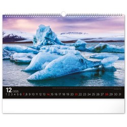 Nástěnný kalendář Moře 2024, 48 x 33 cm