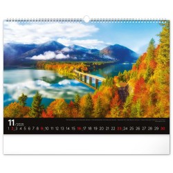 Nástěnný kalendář Moře 2024, 48 x 33 cm