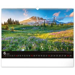 Nástěnný kalendář Moře 2024, 48 x 33 cm