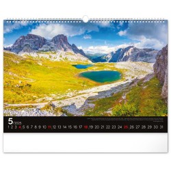 Nástěnný kalendář Moře 2024, 48 x 33 cm