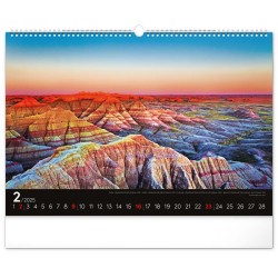 Nástěnný kalendář Moře 2024, 48 x 33 cm