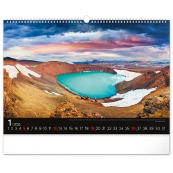 Nástěnný kalendář Moře 2024, 48 x 33 cm