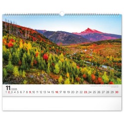 Nástenný kalendár Magické Tatry 2024, 48 x 33 cm