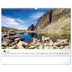 Nástenný kalendár Magické Tatry 2024, 48 x 33 cm