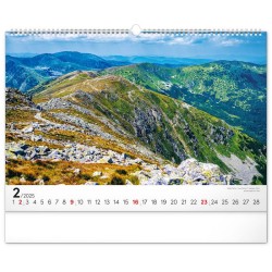 Nástenný kalendár Magické Tatry 2024, 48 x 33 cm