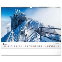 Nástenný kalendár Magické Tatry 2024, 48 x 33 cm