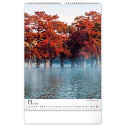 Nástěnný kalendář Voda 2024, 33 x 46 cm