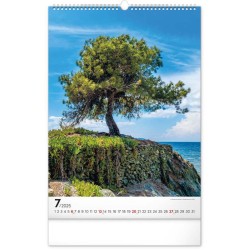 Nástěnný kalendář Voda 2024, 33 x 46 cm