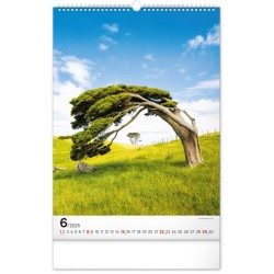 Nástěnný kalendář Voda 2024, 33 x 46 cm