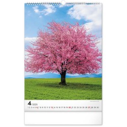 Nástěnný kalendář Voda 2024, 33 x 46 cm