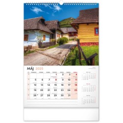 Nástenný kalendár Naše Slovensko 2024, 33 x 46 cm