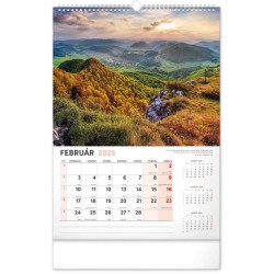 Nástenný kalendár Naše Slovensko 2024, 33 x 46 cm