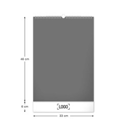 Nástenný kalendár Národné parky Slovenska 2024, 33 x 46 cm