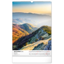 Nástenný kalendár Národné parky Slovenska 2024, 33 x 46 cm