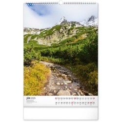 Nástenný kalendár Národné parky Slovenska 2024, 33 x 46 cm