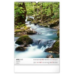 Nástenný kalendár Národné parky Slovenska 2024, 33 x 46 cm