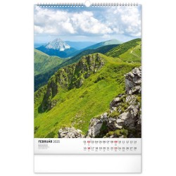 Nástenný kalendár Národné parky Slovenska 2024, 33 x 46 cm