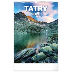 Nástenný kalendár Tatry 2024, 33 x 46 cm