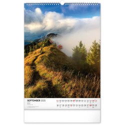 Nástenný kalendár Tatry 2024, 33 x 46 cm