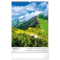 Nástenný kalendár Tatry 2024, 33 x 46 cm