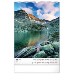 Nástenný kalendár Tatry 2024, 33 x 46 cm