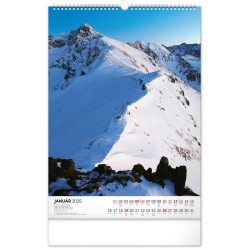 Nástenný kalendár Tatry 2024, 33 x 46 cm