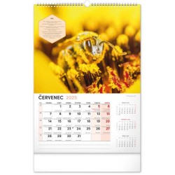 Nástěnný Včelařský kalendář 2024, 33 x 46 cm