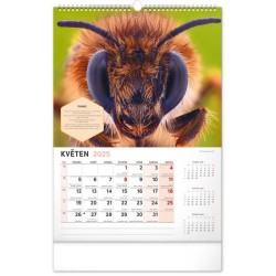 Nástěnný Včelařský kalendář 2024, 33 x 46 cm