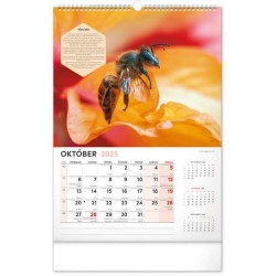 Nástěnný Včelársky kalendár 2024, 33 x 46 cm