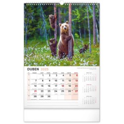 Nástěnný kalendář Myslivecký 2024, 33 x 46 cm