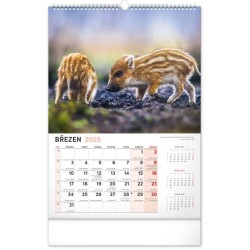 Nástěnný kalendář Myslivecký 2024, 33 x 46 cm