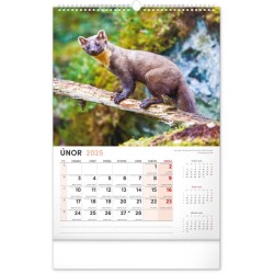 Nástěnný kalendář Myslivecký 2024, 33 x 46 cm
