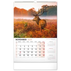 Nástenný kalendár Poľovnícky 2024, 33 x 46 cm