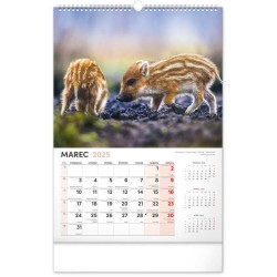 Nástenný kalendár Poľovnícky 2024, 33 x 46 cm